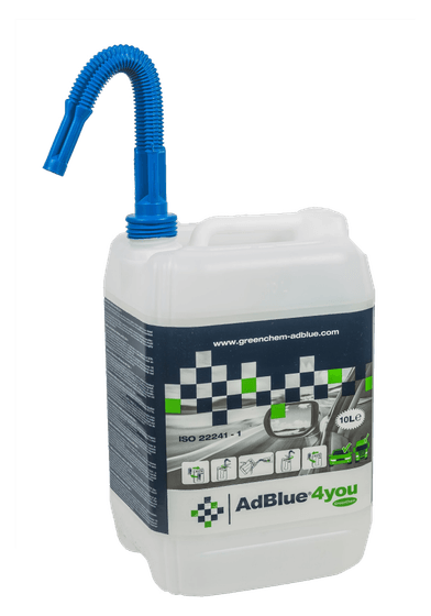 Tanica di AdBlue GreenChem da 10 litri con beccuccio